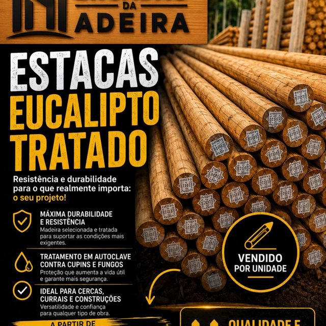 Post: Estacas de eucalipto tratado